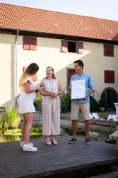 Siegerehrung "Die Junge Pfalz" im Hofgut Heidesheim