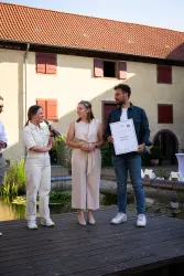 Siegerehrung "Die Junge Pfalz" im Hofgut Heidesheim