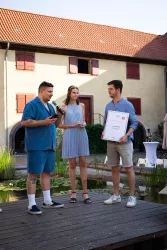 Siegerehrung "Die Junge Pfalz" im Hofgut Heidesheim