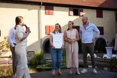 Siegerehrung "Die Junge Pfalz" im Hofgut Heidesheim