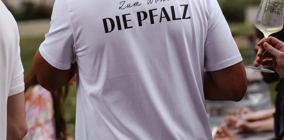 Zum Wohl die Pfalz T Shirt weiß 